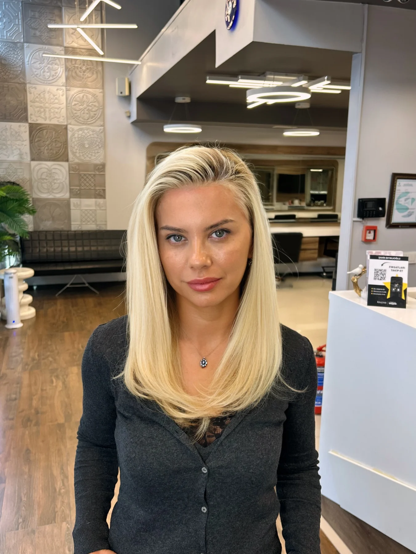 1. profesyonel salon çalışması